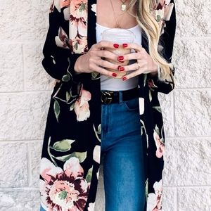 Floral kimono